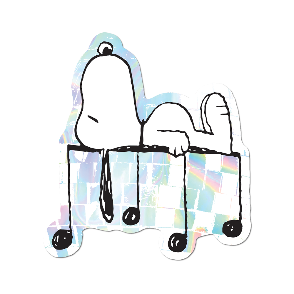 Disco Snoopy - Die-Cut Sticker