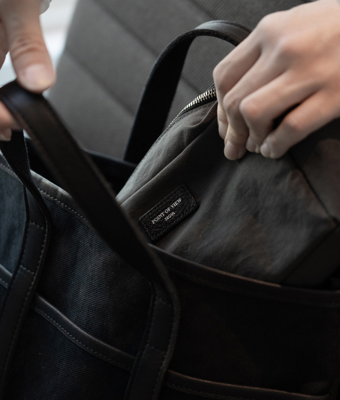 Nylon Pouch Volume - Point of View