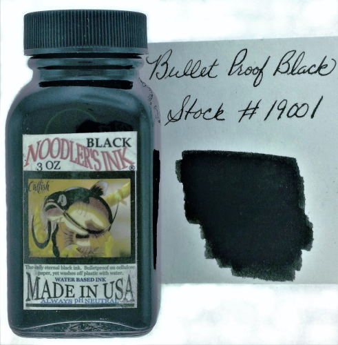 Noodler's Ink Bulletproof Black