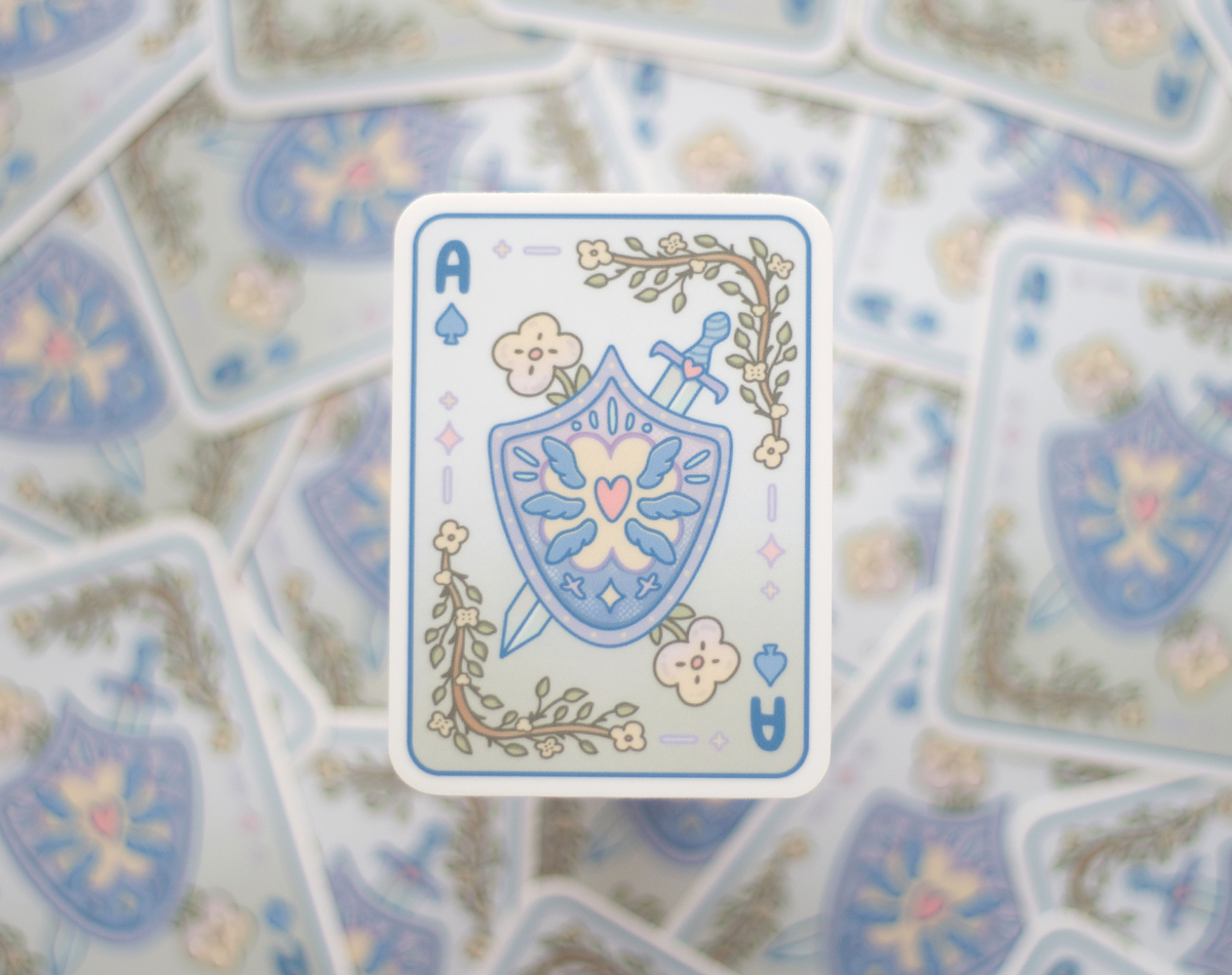 Playing Card Sticker