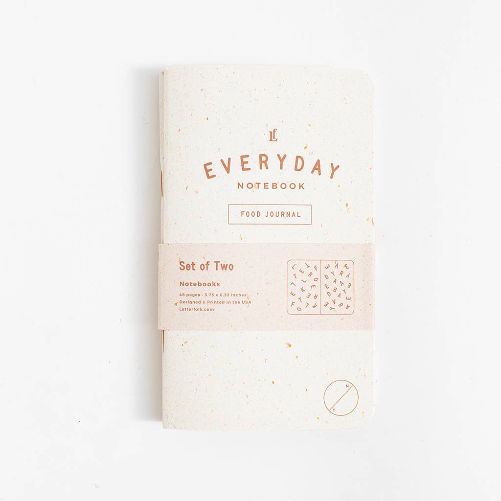 Everyday Food Journal Notebook 2-Pack