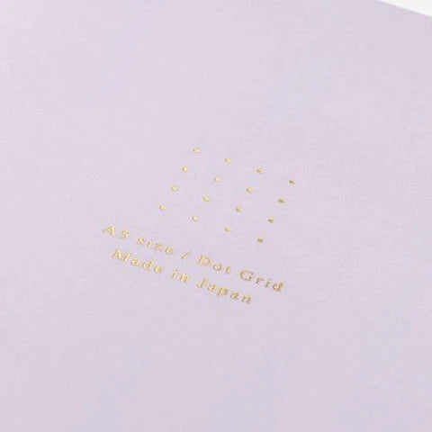MIDORI SOFT COLOR NOTEBOOK - A5 - DOT GRID