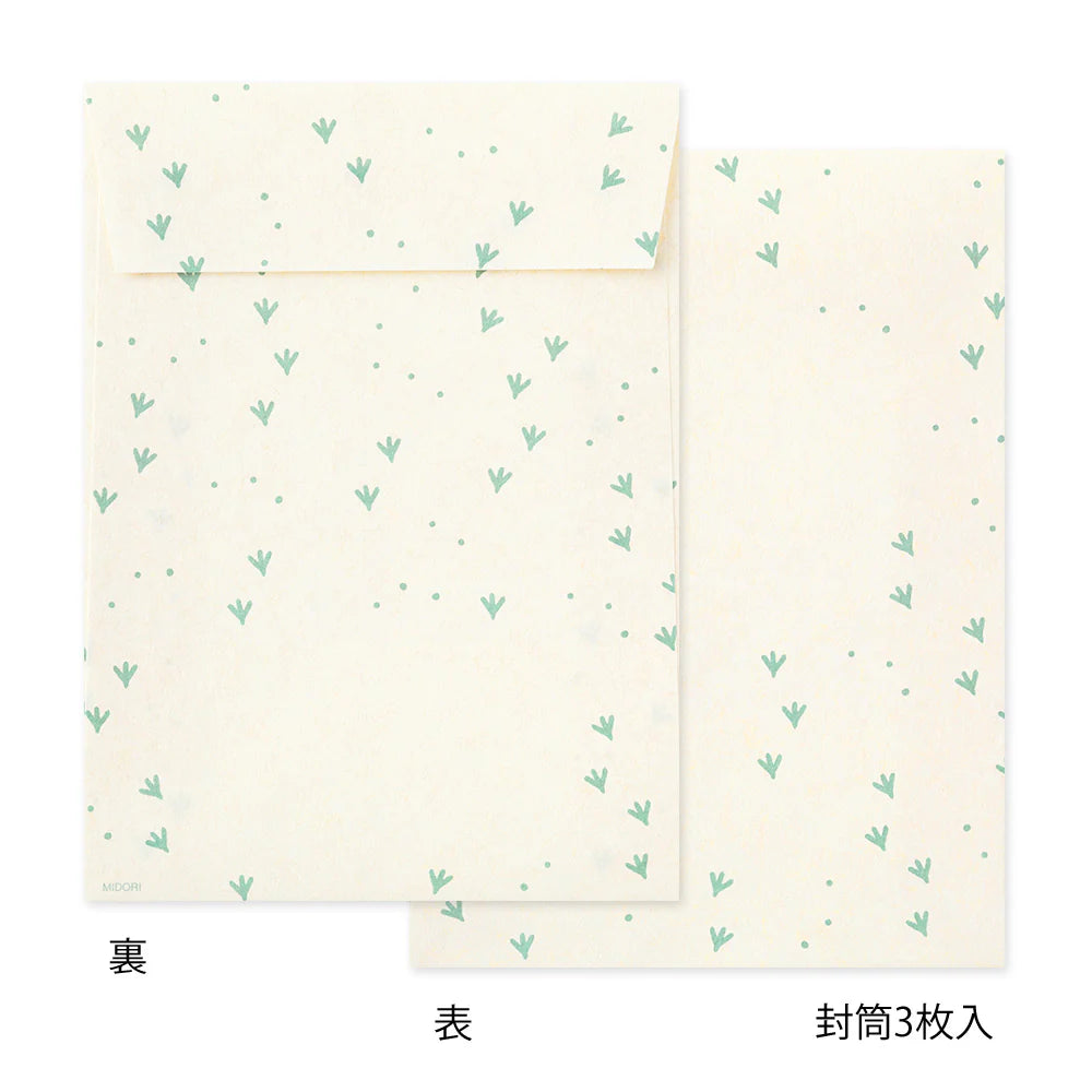 Midori Letter Set Penguin