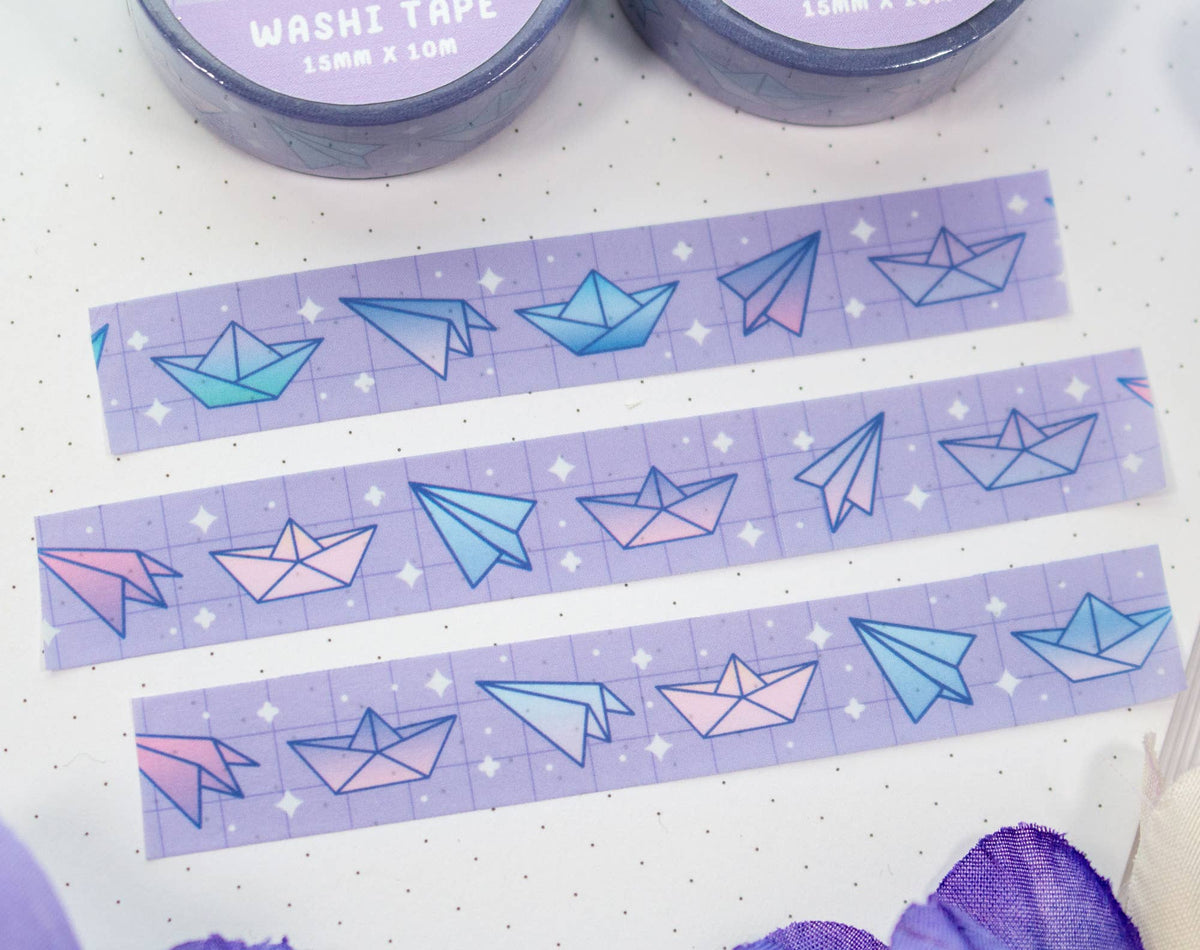 Paper Planes and Boats Washi Tape