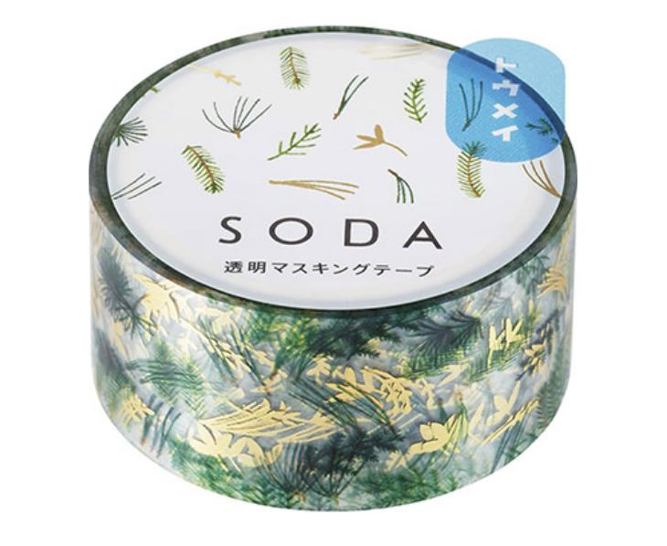 SODA transparent Masking Tape