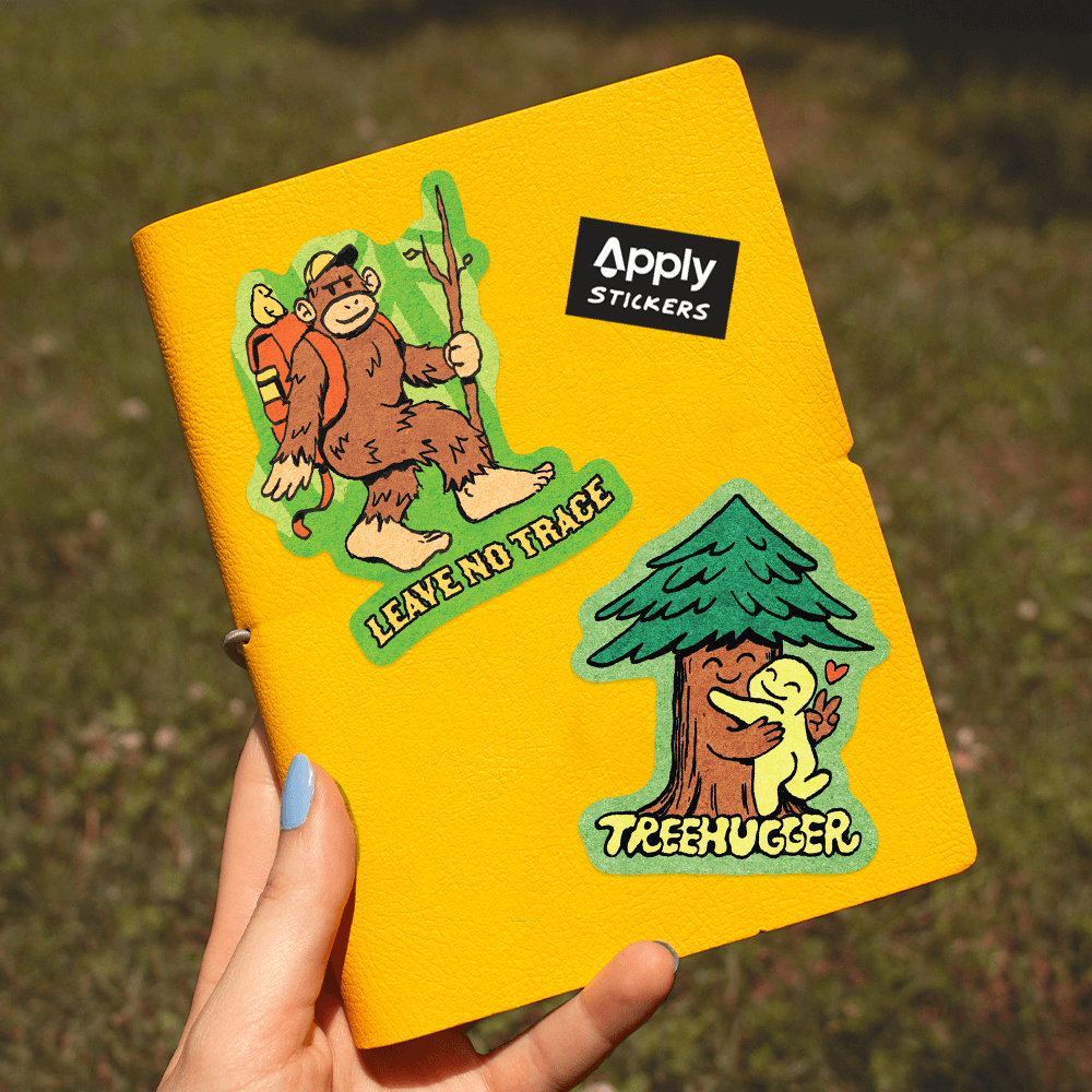 Tree Hugger by Apply - Die-Cut Sticker (Nature, Summer)