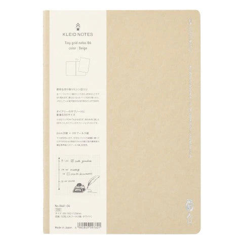Kleid Tiny Grid Notes B6