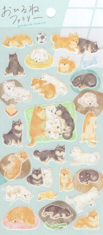 MINDWAVE NAP FAMILY STICKER SHIBATAS HOUSE Sticker Sheet