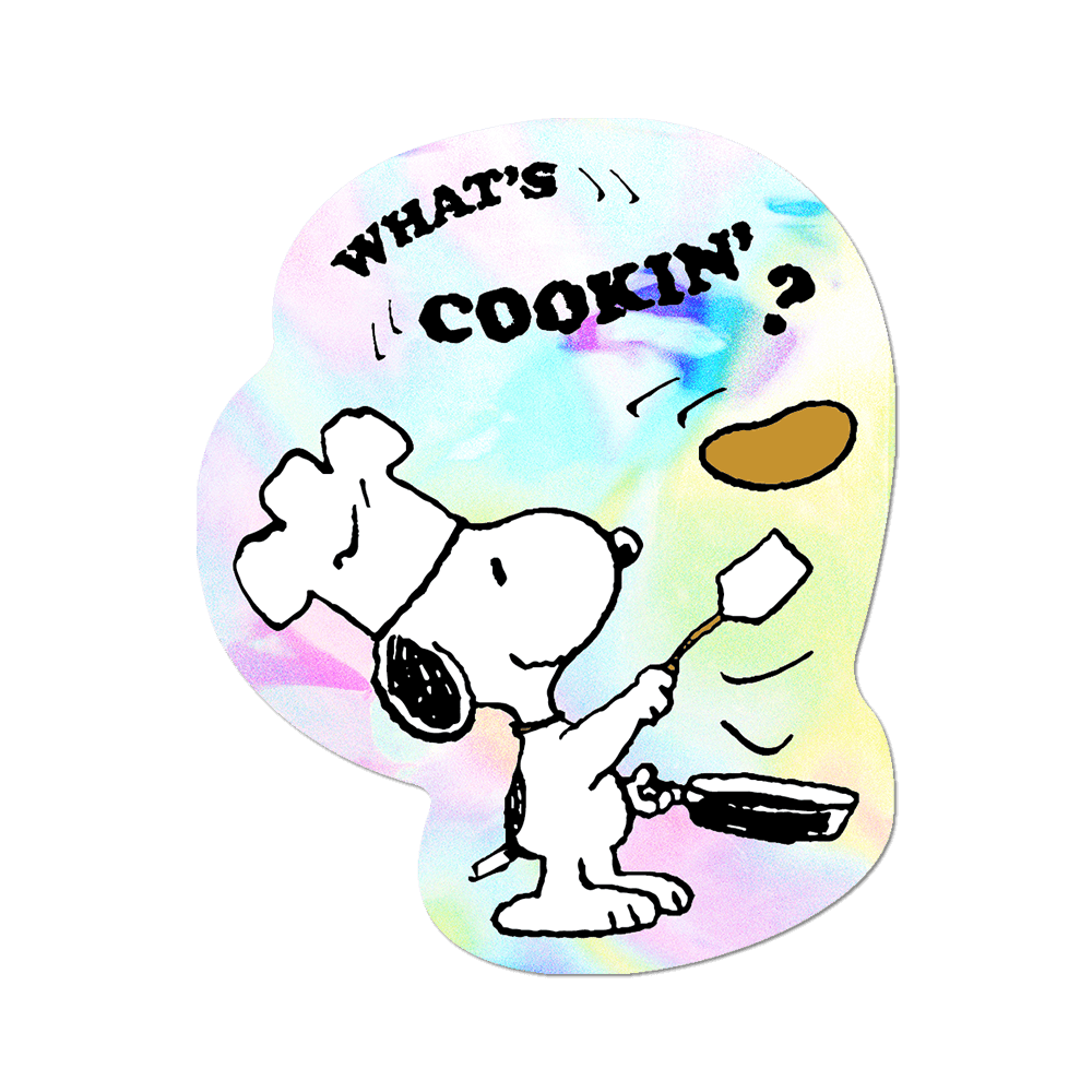What's Cookin' by Peanuts - Die-Cut Sticker (Holidays)