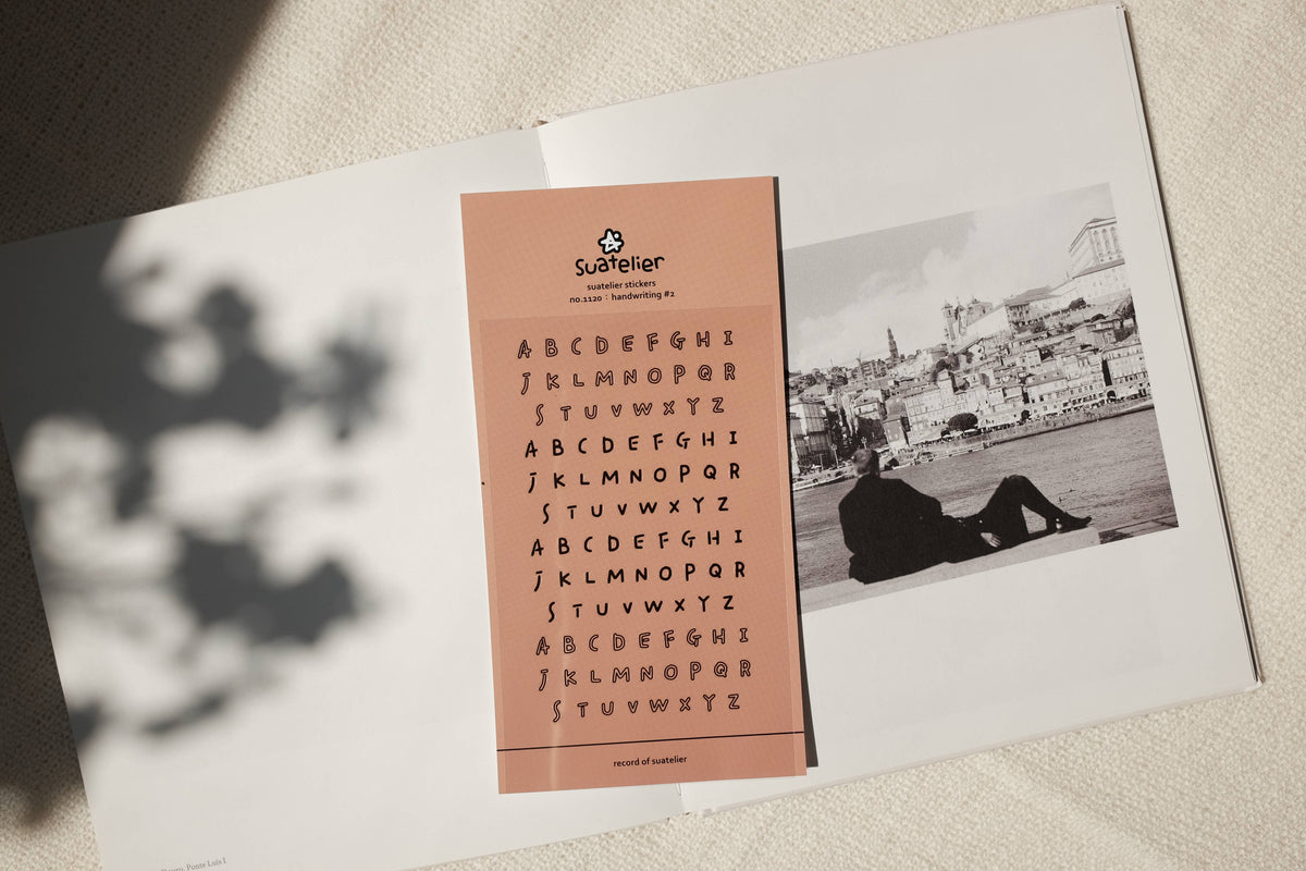 Suatelier Design Handwriting #2 Sticker Sheet