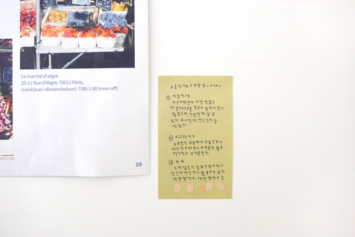 Suatelier Sticky memo (Daily Plan.62)