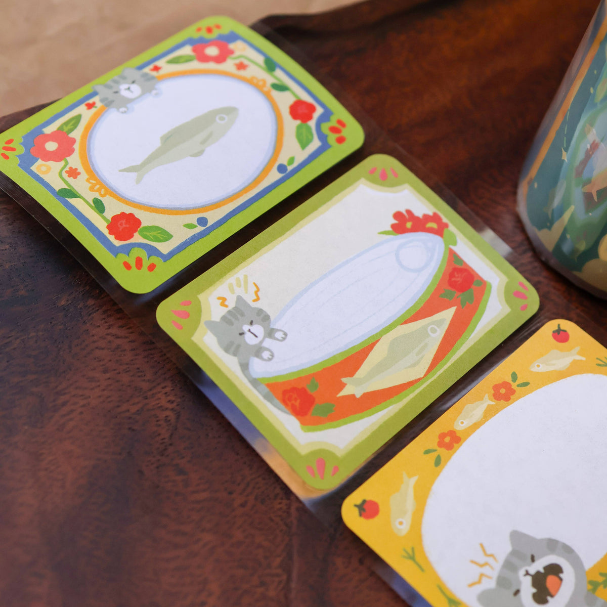 Paper Roll Labels - Sardine Fan