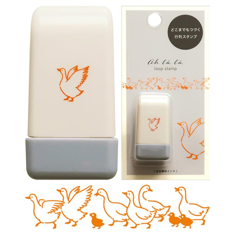 MATOKA Deco Loop roller stamp – Ducks design
