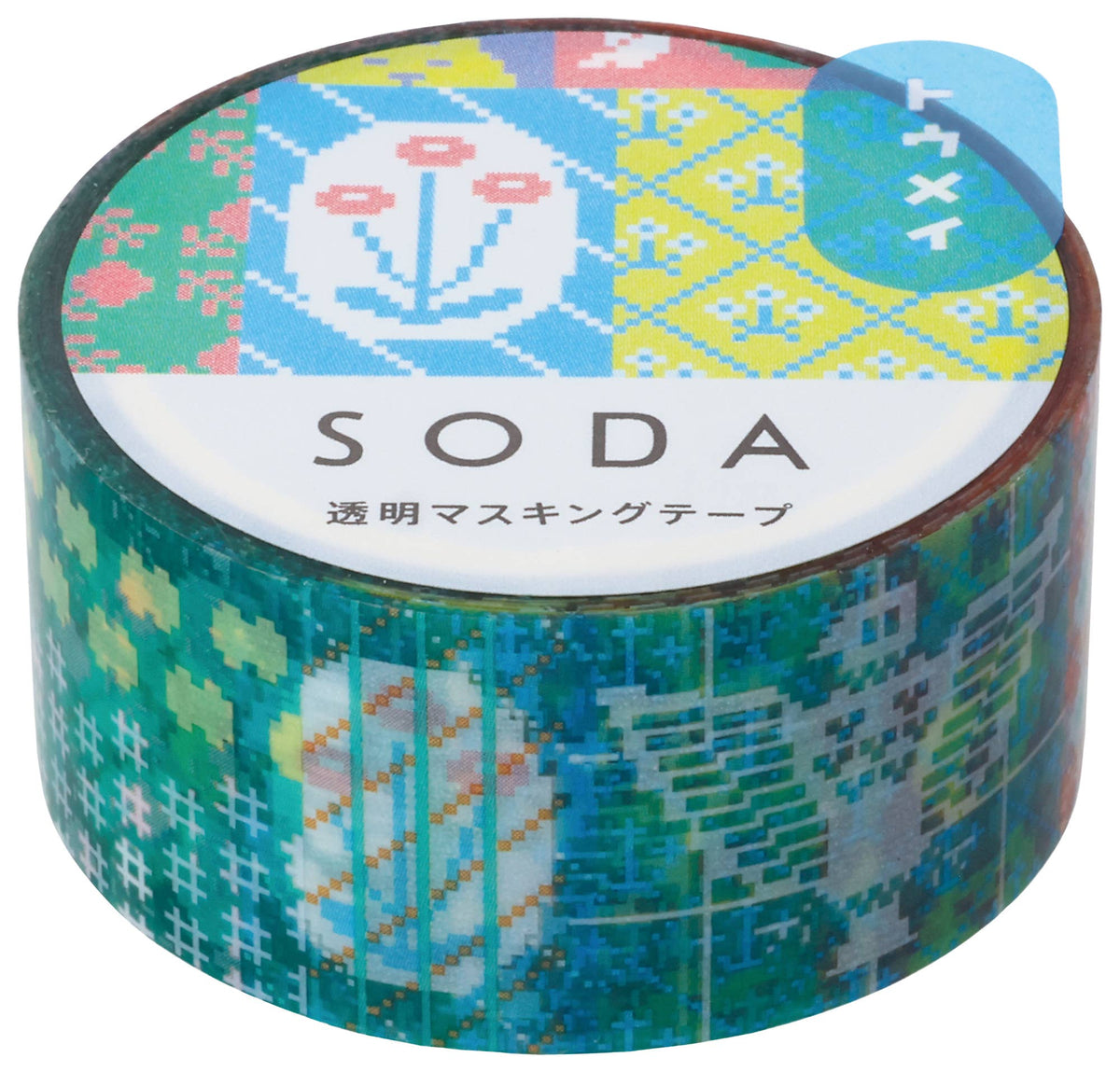 SODA transparent Masking Tape