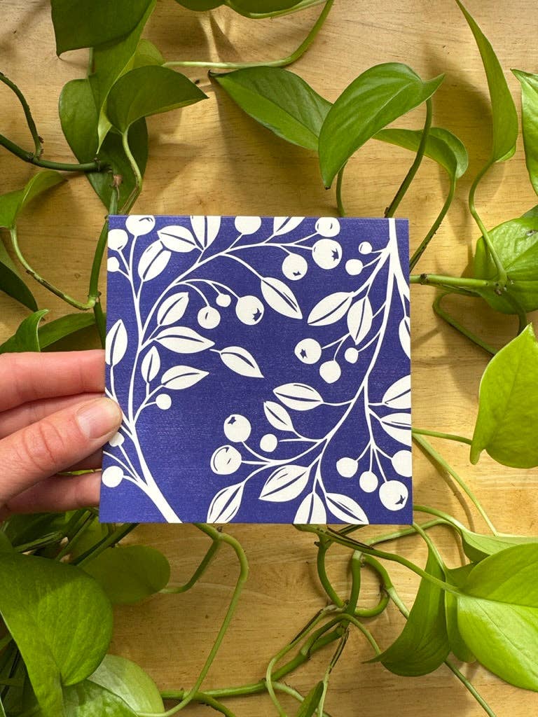 Alaskan Blueberry Greeting Card