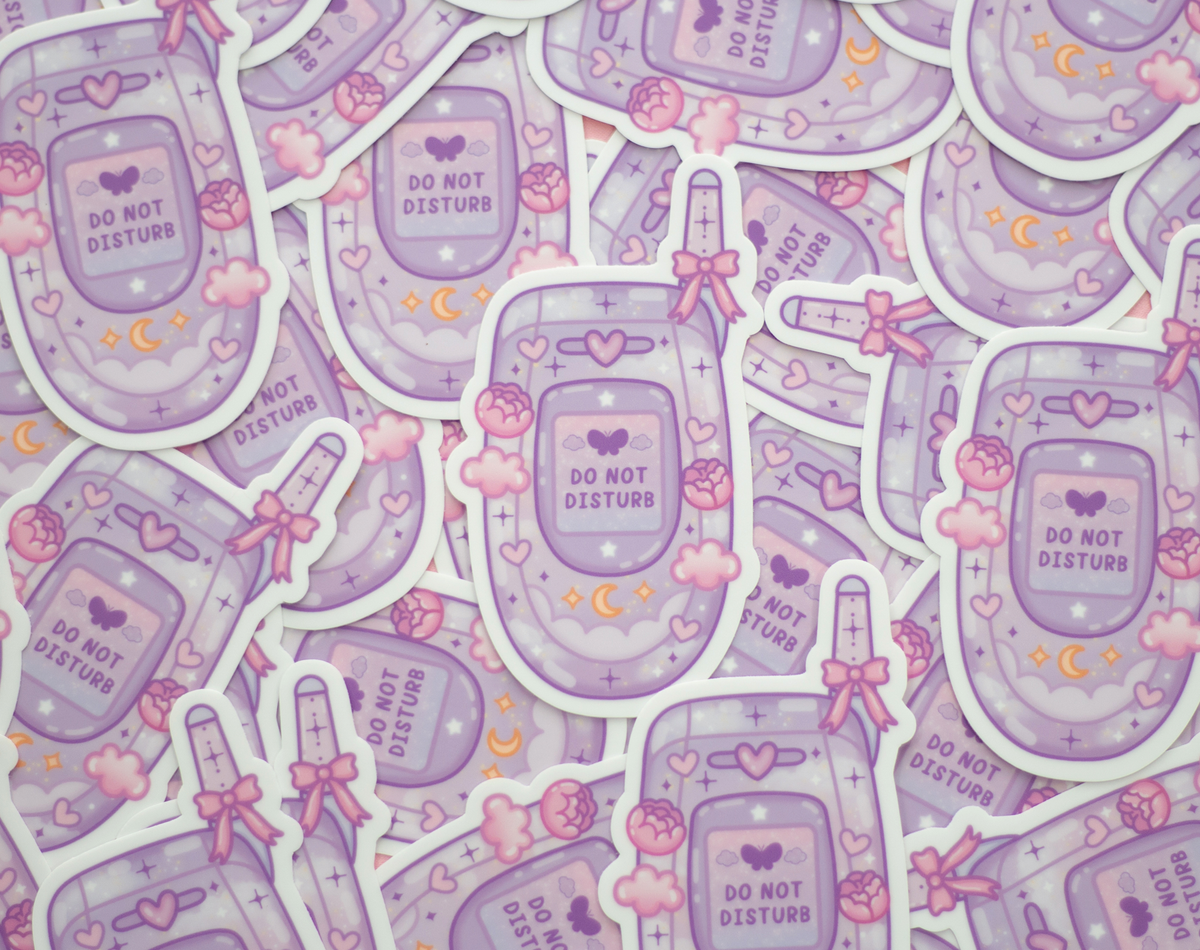 Do Not Disturb Phone Sticker
