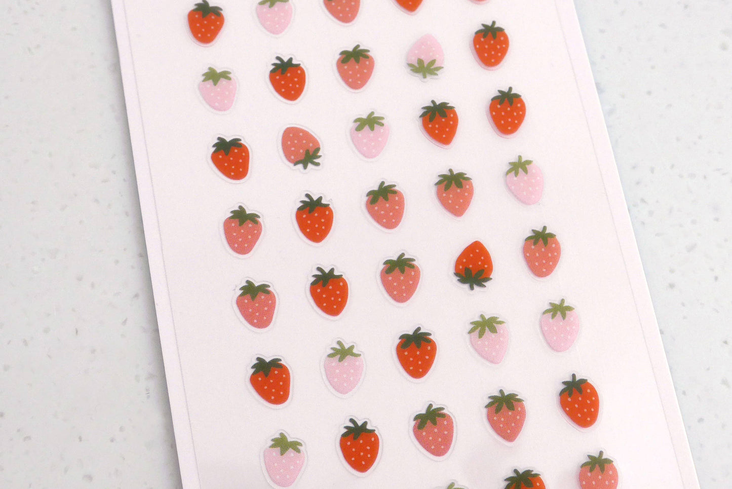 Strawberries Sticker Sheet - Deco.20 - Suatelier Design