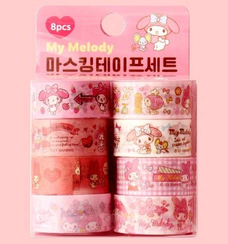 Sanrio Characters DIY Masking Tape 9Pcs SET