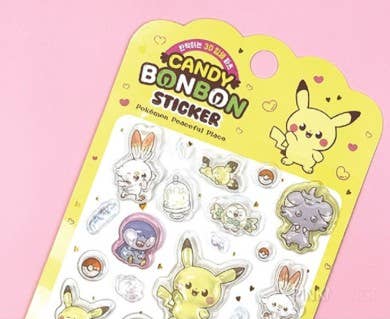 Pokémon Pocket Peace Candy Bonbon Sticker (3D Puffy Sticker)