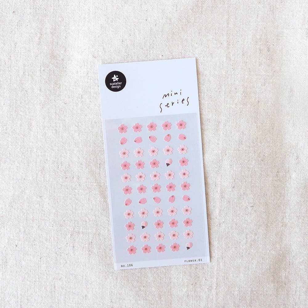 Suatelier Design Flower.01 Sticker Sheet