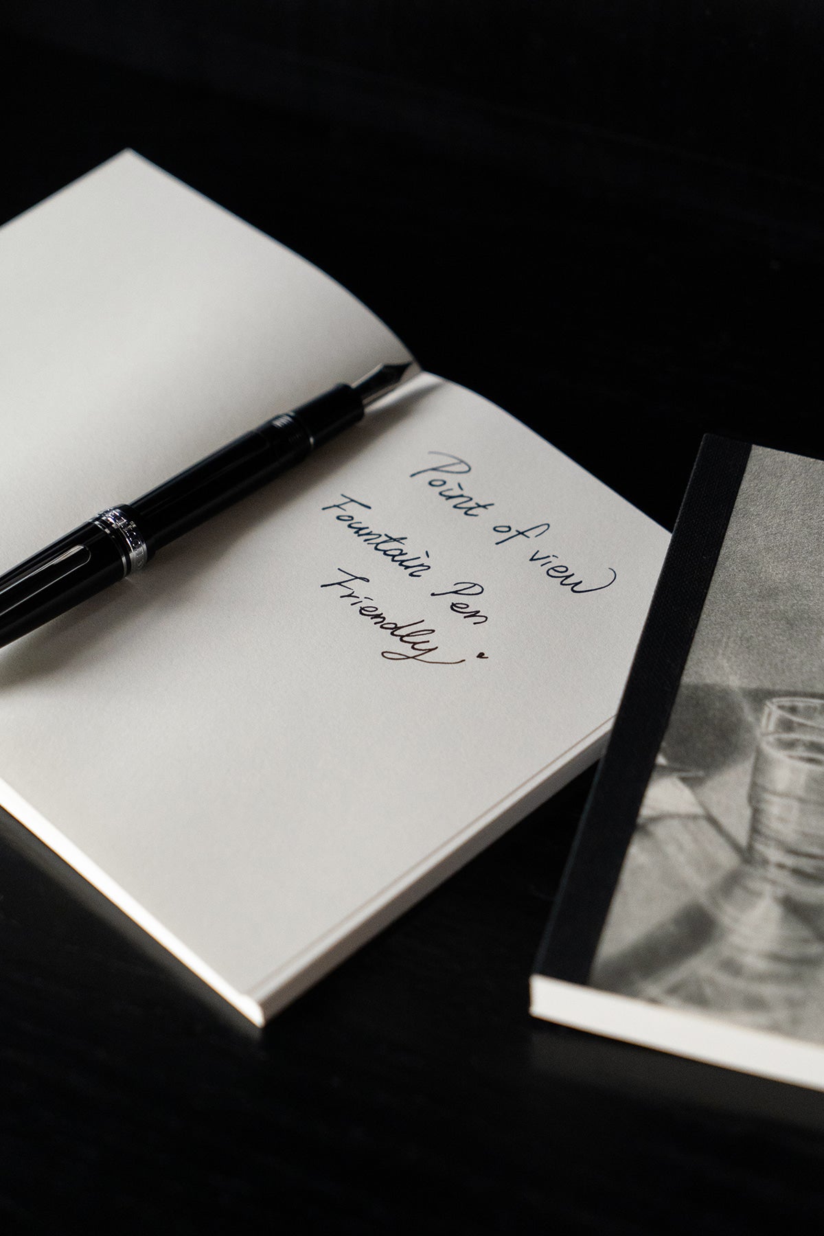 Blank Graphite Notebook - Point of View