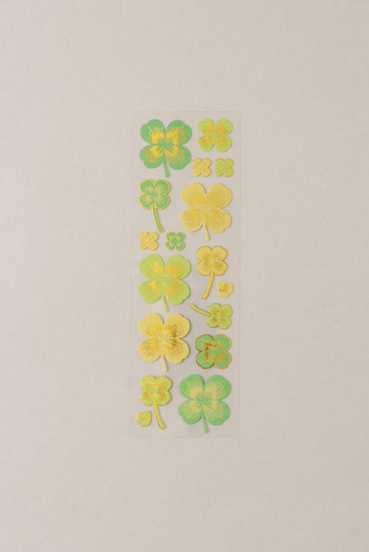 Golden Clover Sticker