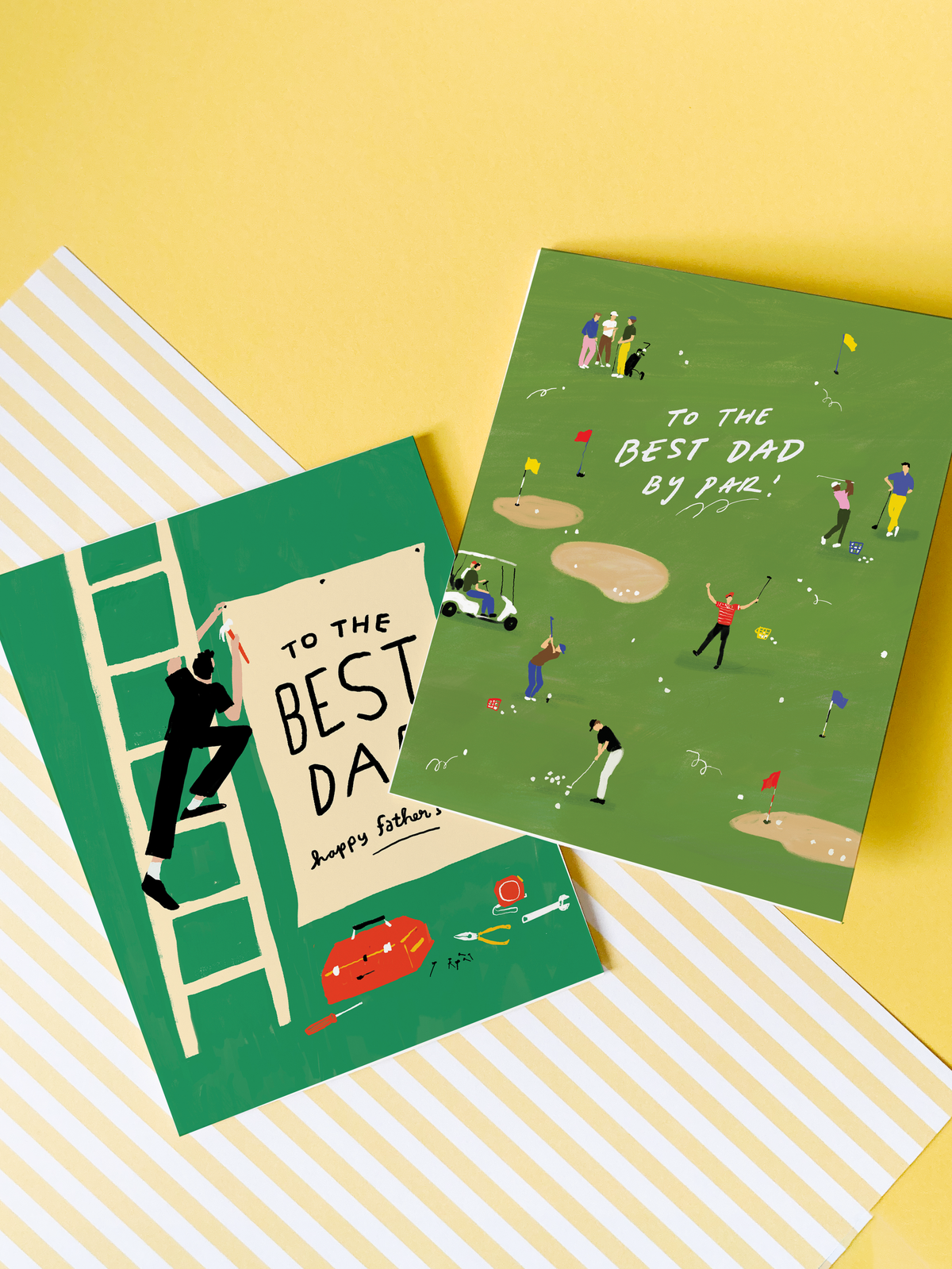 Golf Dad - Golf Pun Father's Day Greeting Card