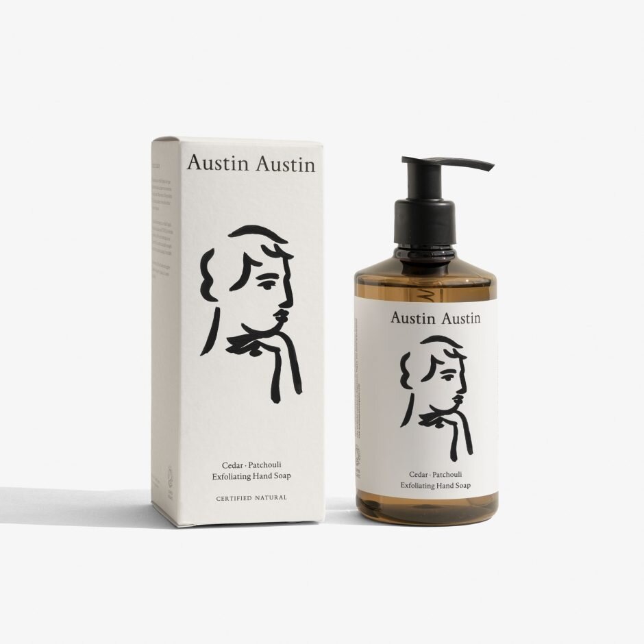 Austin Austin CEDAR & PATCHOULI EXFOLIATING HAND SOAP