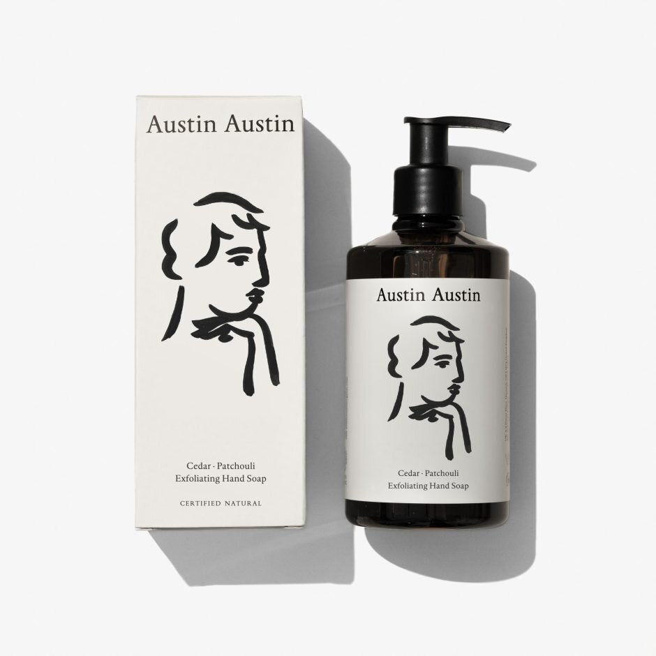 Austin Austin CEDAR & PATCHOULI EXFOLIATING HAND SOAP