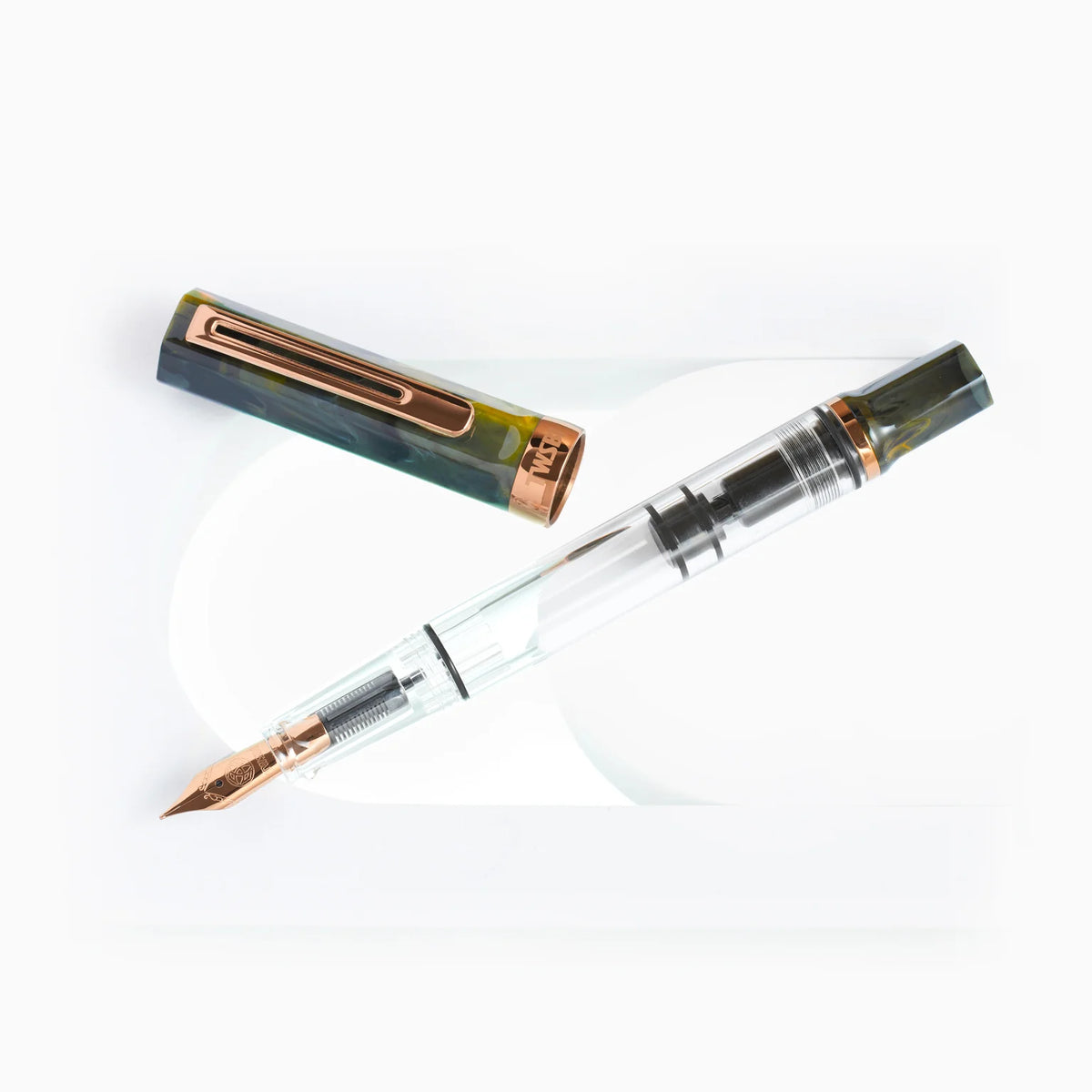 TWSBI ECO Serpentine w/Bronze Fountain Pen