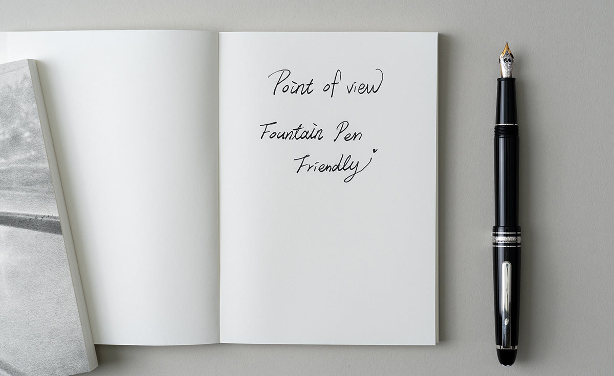 Blank Graphite Notebook - Point of View