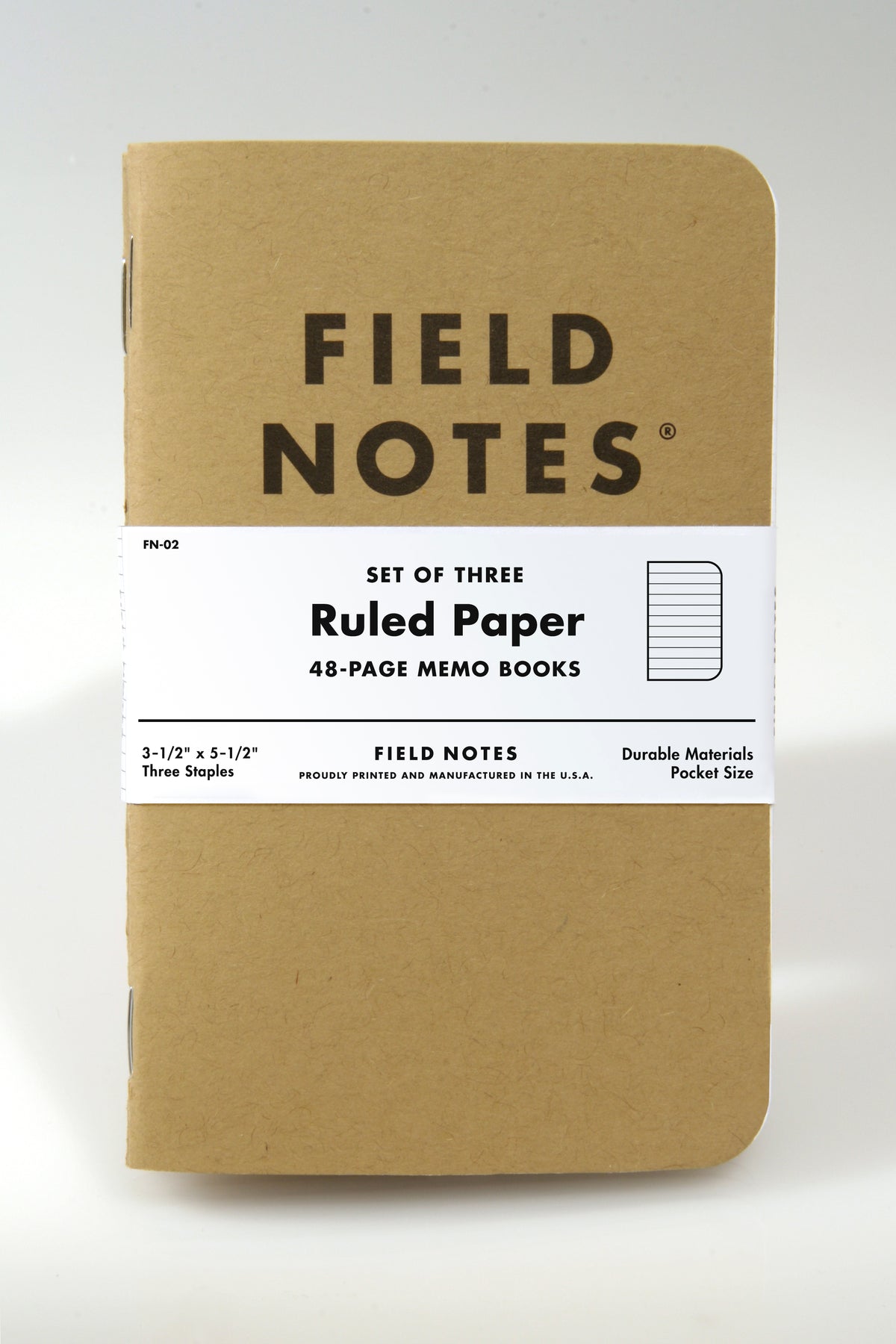 Original Kraft Feld Notes Set of 3
