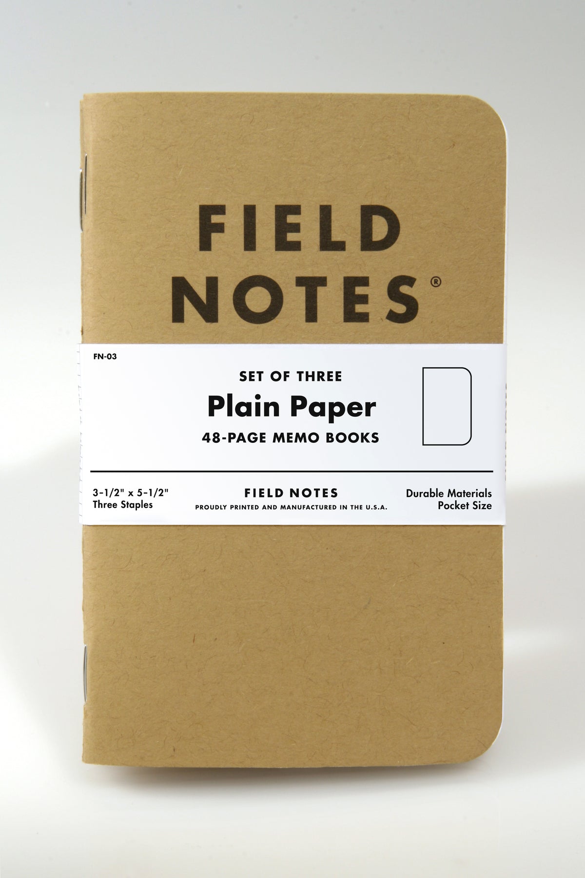 Original Kraft Feld Notes Set of 3