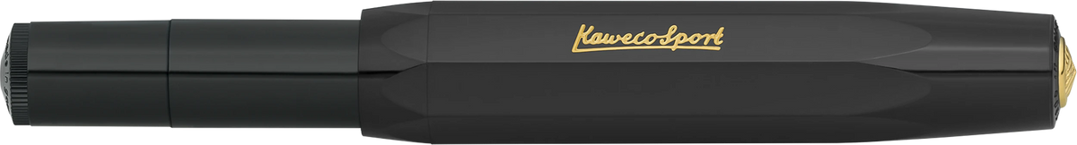 Kaweco Classic Sport black pocket fountain pen capped
