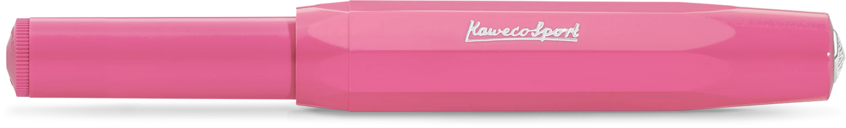 Kaweco Skyline Sport pink pocket fountain pen capped
