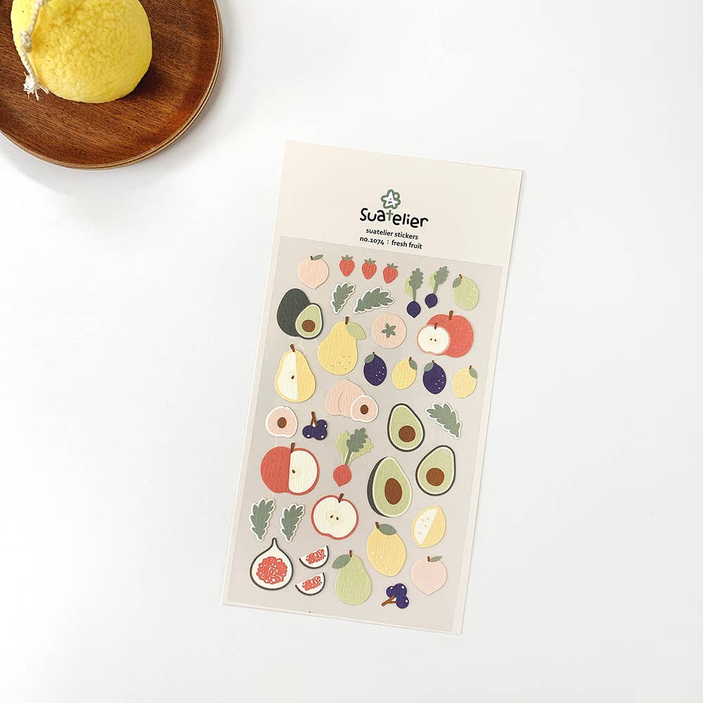 Suatelier Design "Fresh Fruit" Sticker Sheet