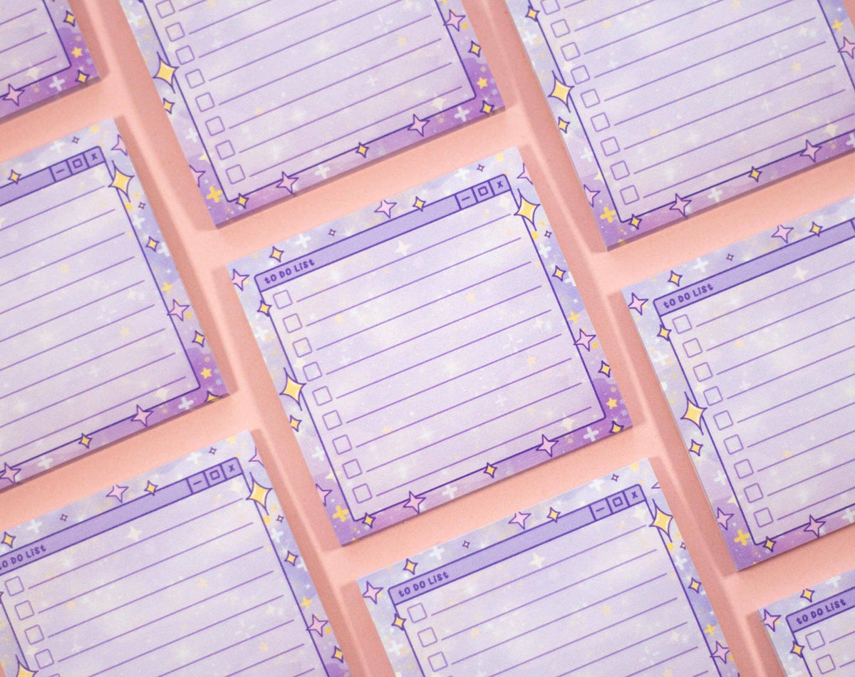 Unicorn Eclipse Sparkles Sticky Note (To-Do List)