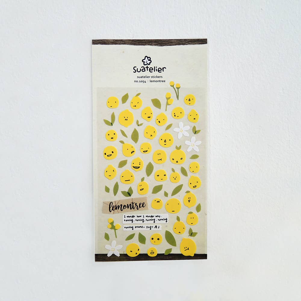 Suatelier Design "Lemontree" Sticker Pack