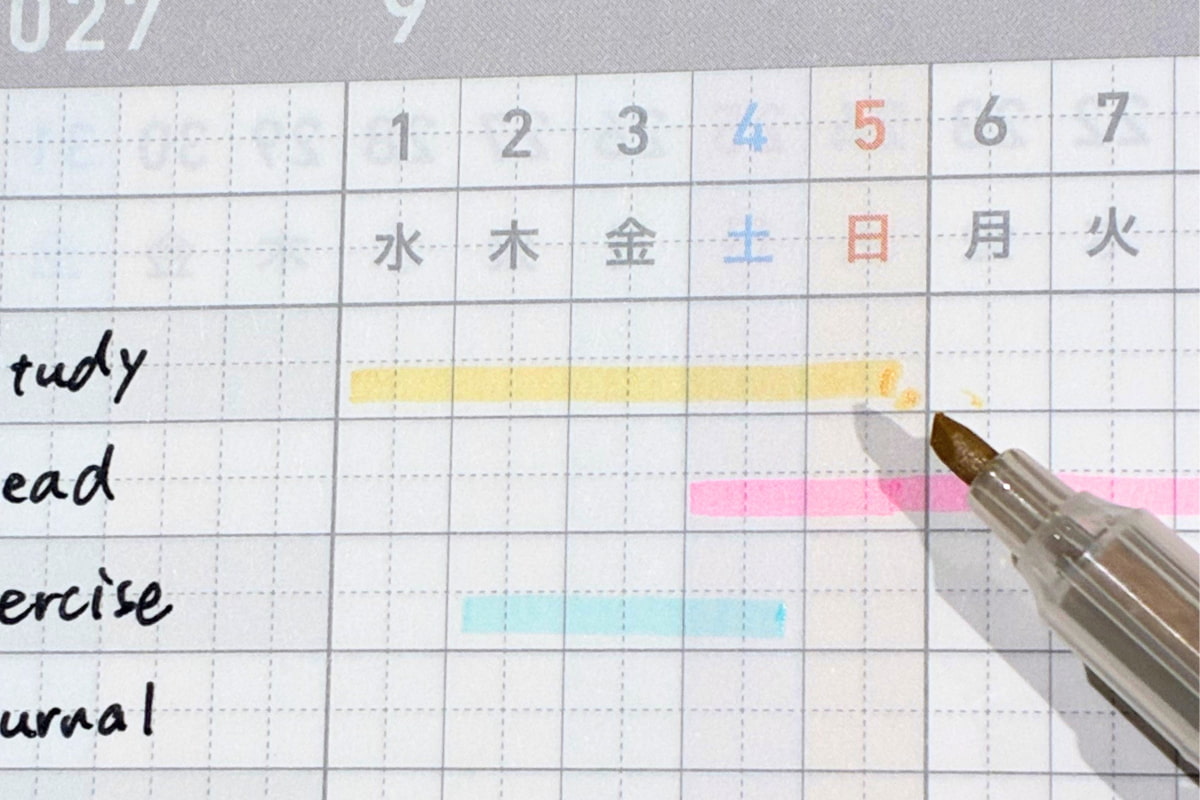 Kokuyo AnyLiner 2mm chisel tip for narrow lines and small text