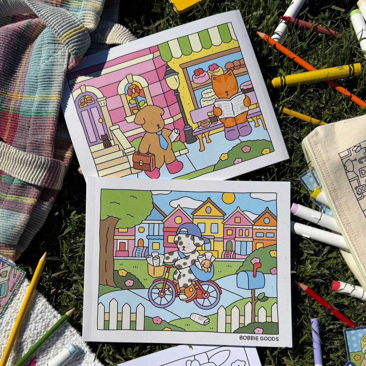 On The Job Coloring Book