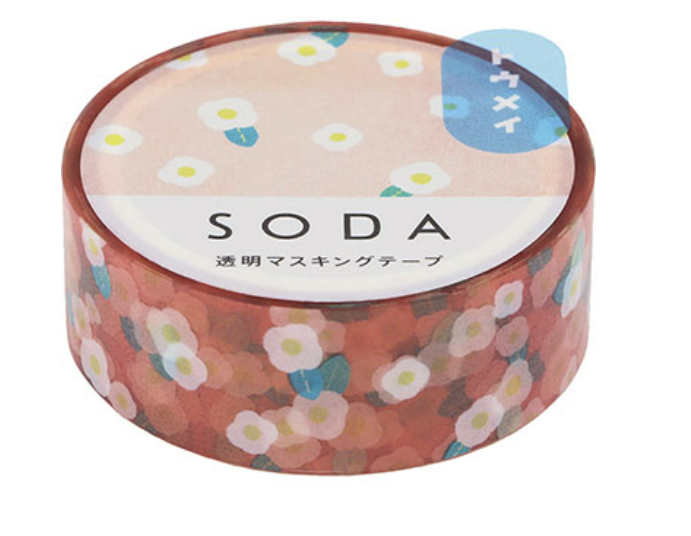 SODA transparent Masking Tape