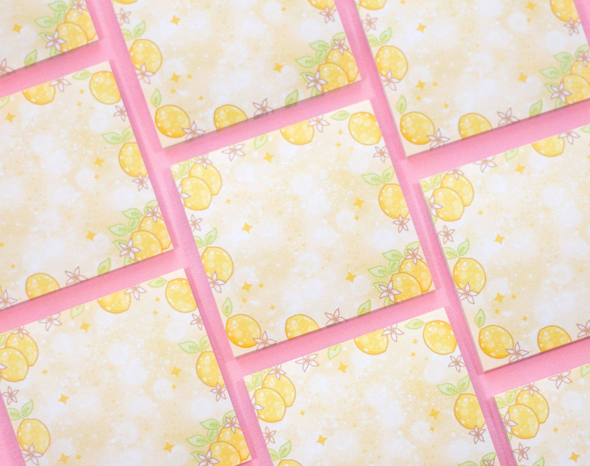 Unicorn Eclipse Lemons Sticky Notes