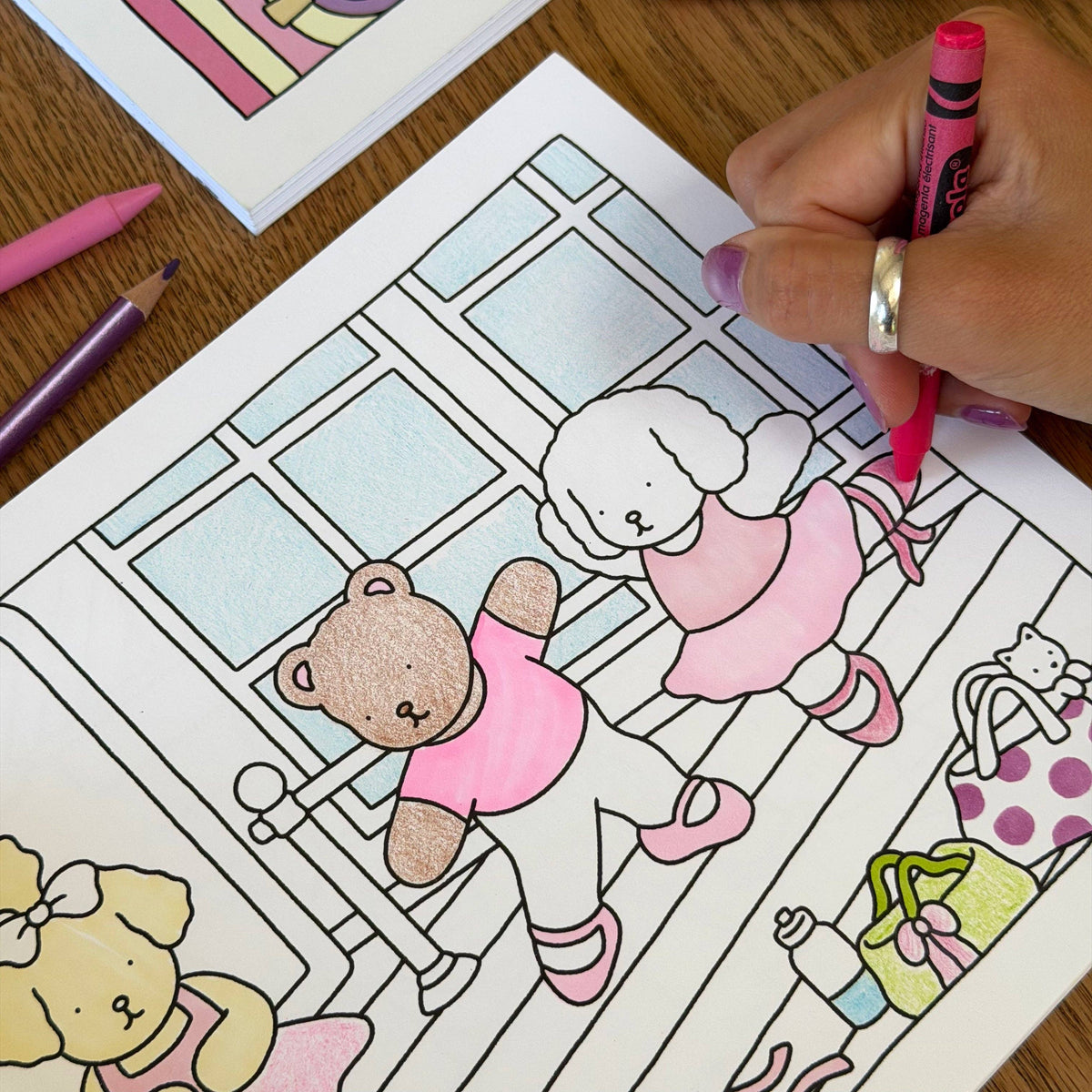 On The Job Coloring Book