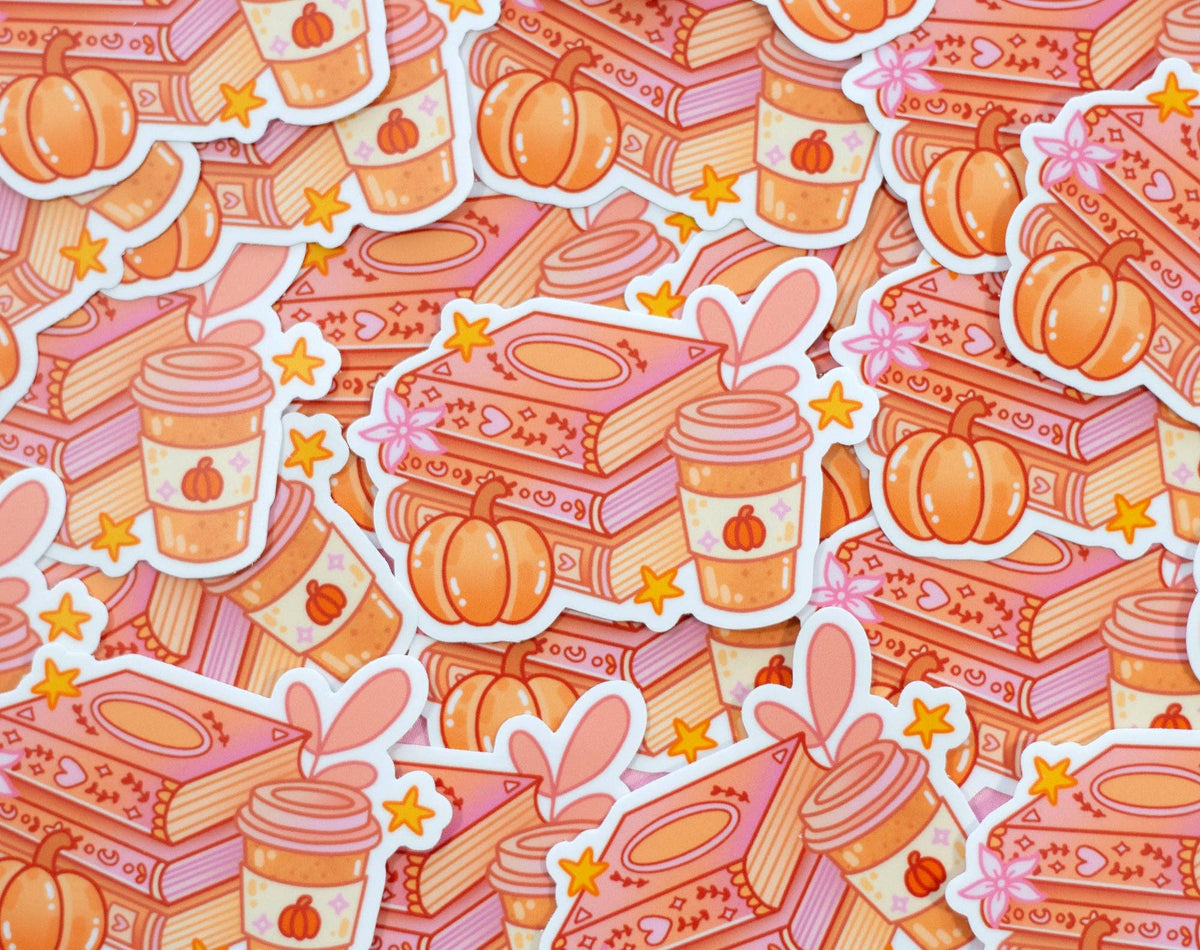 Pumpkin Books Sticker