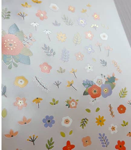Suatelier Design "Flowery" Sticker Sheet