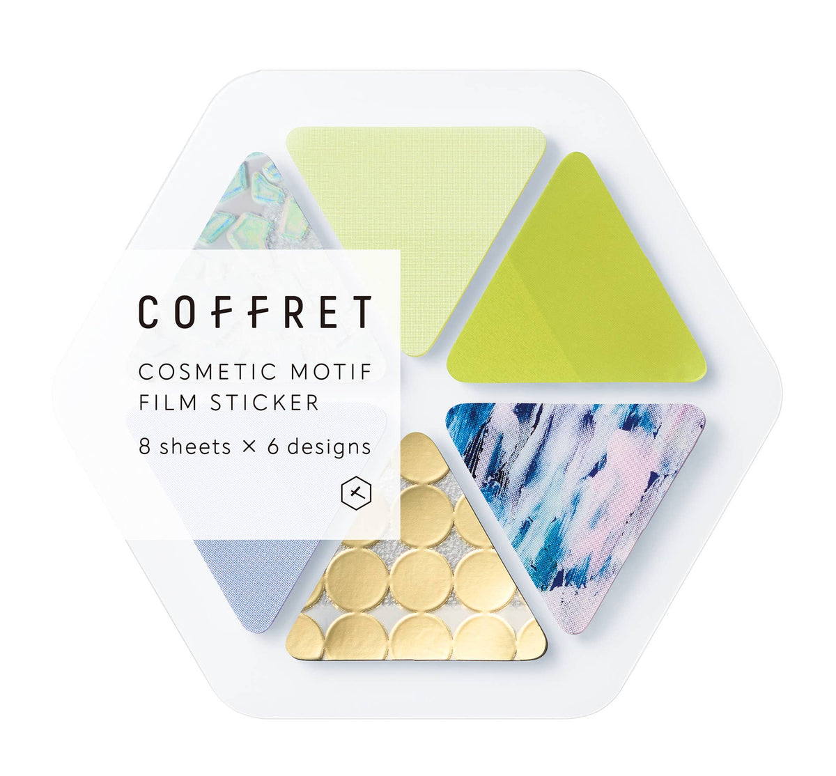 "COFFRET" TRIANGLE Decoration Sticker