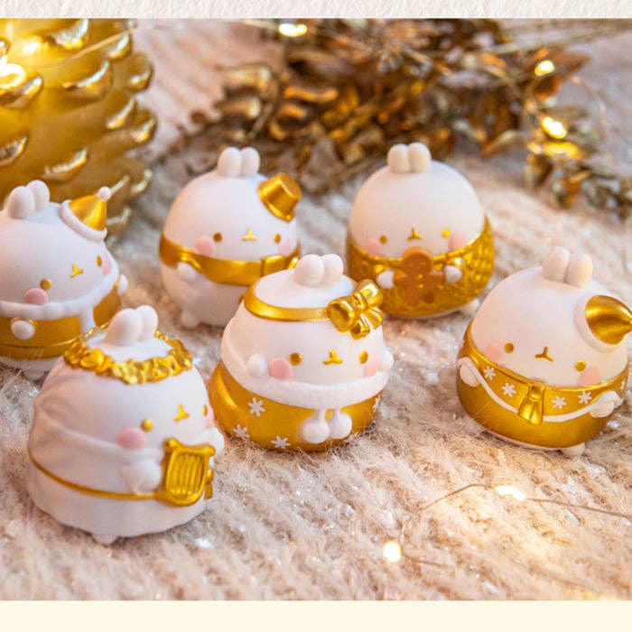 Molang Gold Holiday Lullaby Blind Box Special Edition