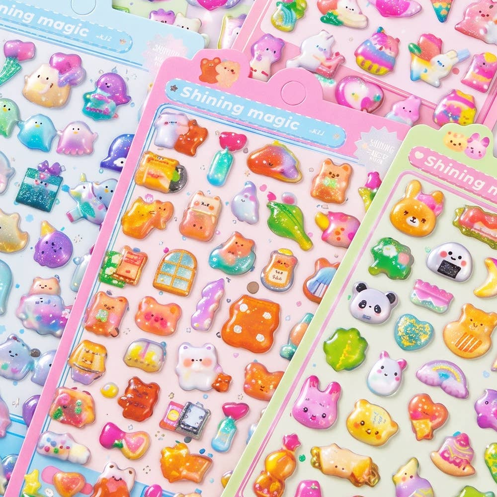 Aurora Bonbon Sparkling Stickers Shining Magic