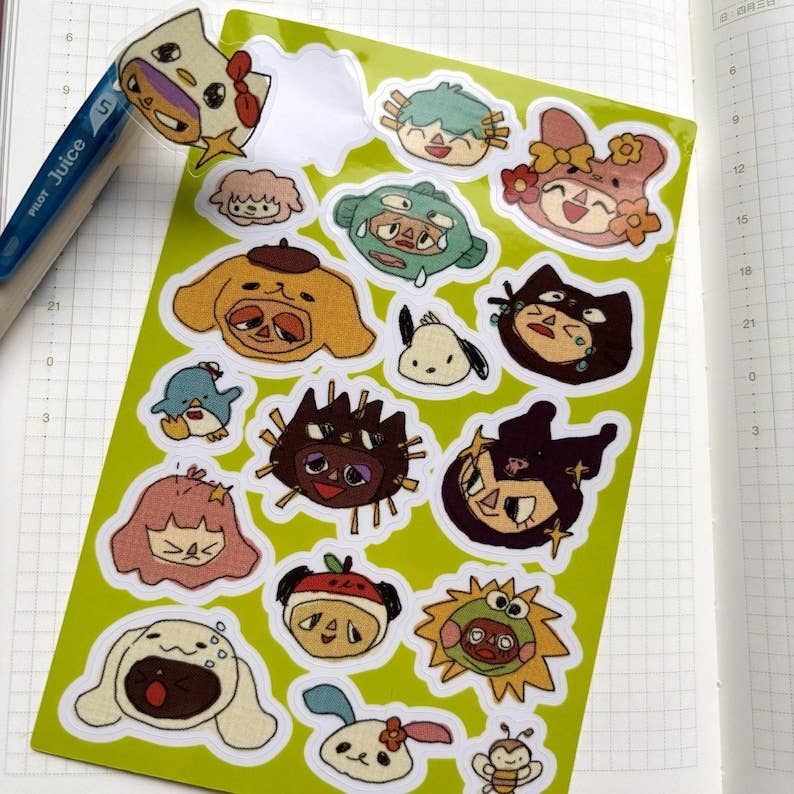 Sanr-imal Crossing Stickers