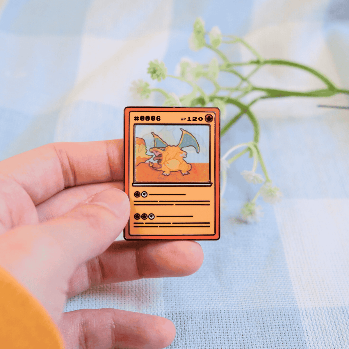 Ditto Poke Card Lenticular Pin